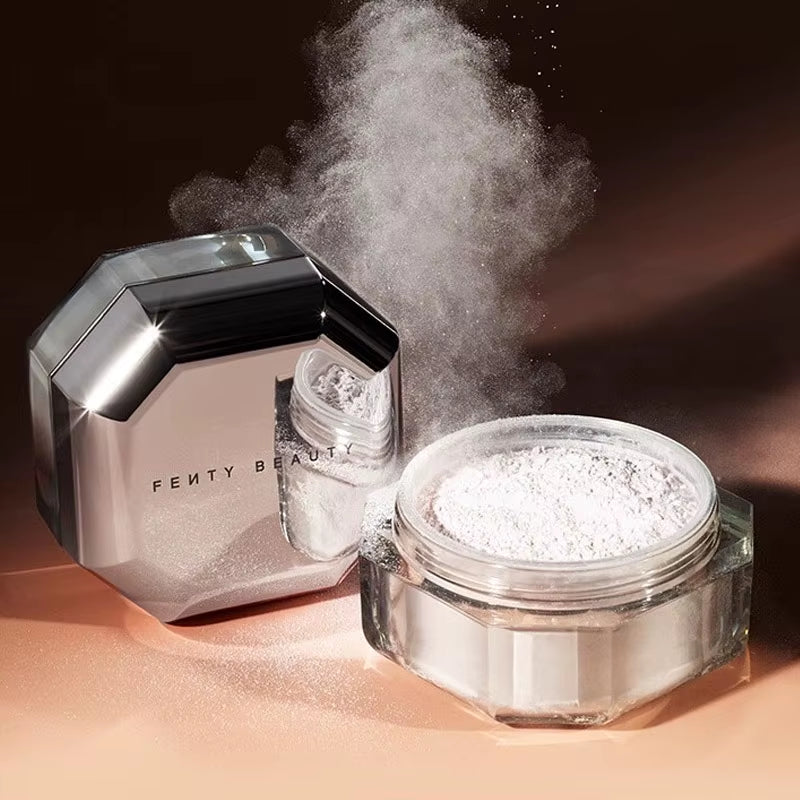 Fenty Beauty Loose Powder Oil-Control Waterproof Matte Setting Powder Makeup Shiny Highlighter Powder Lasting Natural Cosmetic