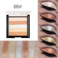 Highlight Eye Shadow Plate Three-Dimensional Brightening and Repairing - 12G / 05 Style