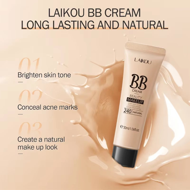 Ultimate All-in-One BB Cream: Oil-Control, Full Coverage, Waterproof & Long-Lasting Moisturizing Foundation - 320 Tan