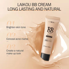 Ultimate All-in-One BB Cream: Oil-Control, Full Coverage, Waterproof & Long-Lasting Moisturizing Foundation - 110 Ivory