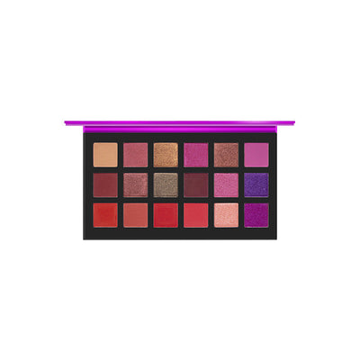 18 Color Eyeshadow Palette Square Eyeshadow - Black / 18 Colors