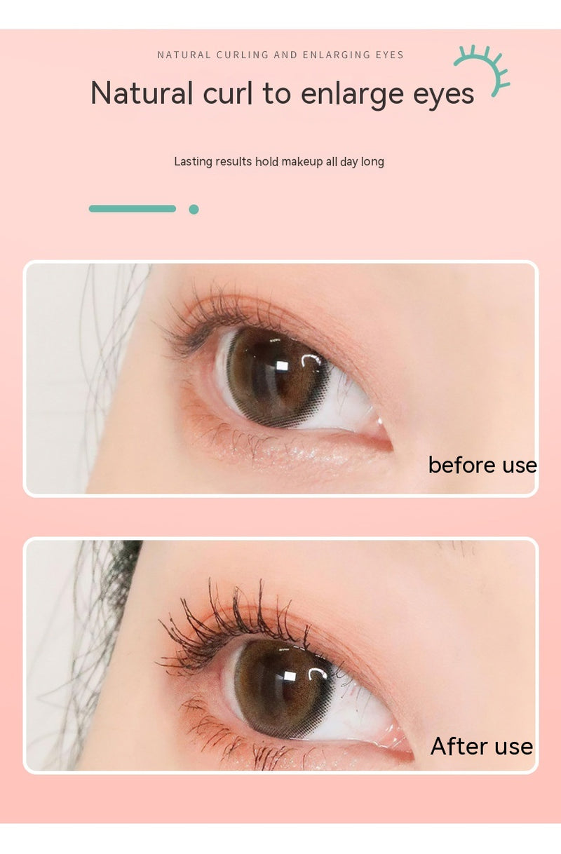 Natural Curling Eyelash Curler with Comb Girls Eyelash Beauty Auxiliary Tools Portable Wide Angle Eyelash Curler