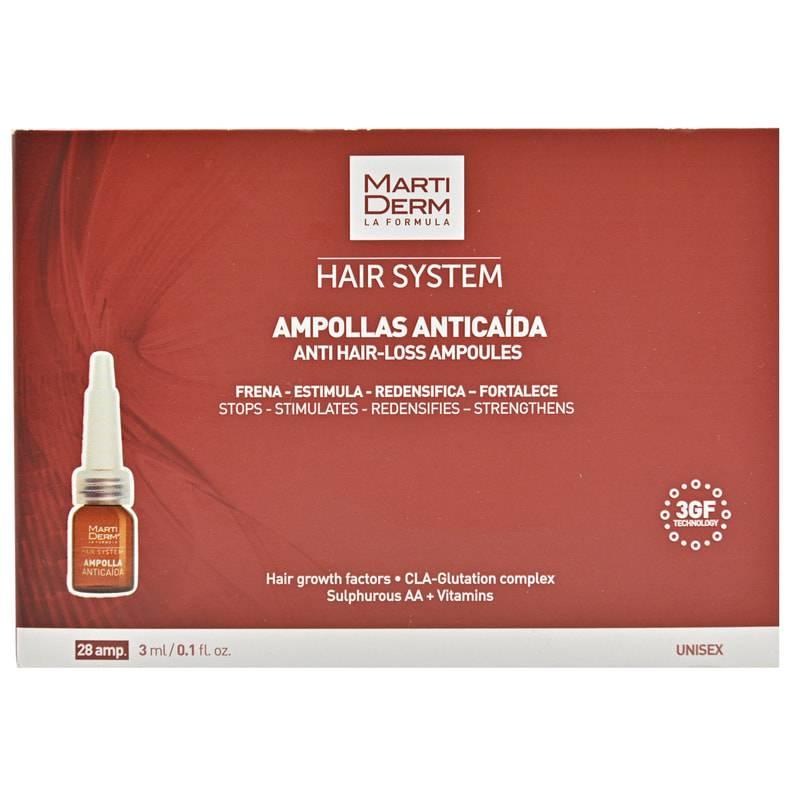 مارتي دريم انبولات مضاد لتساقط الشعر - 28 انبولة - 3 مل - Talin Store