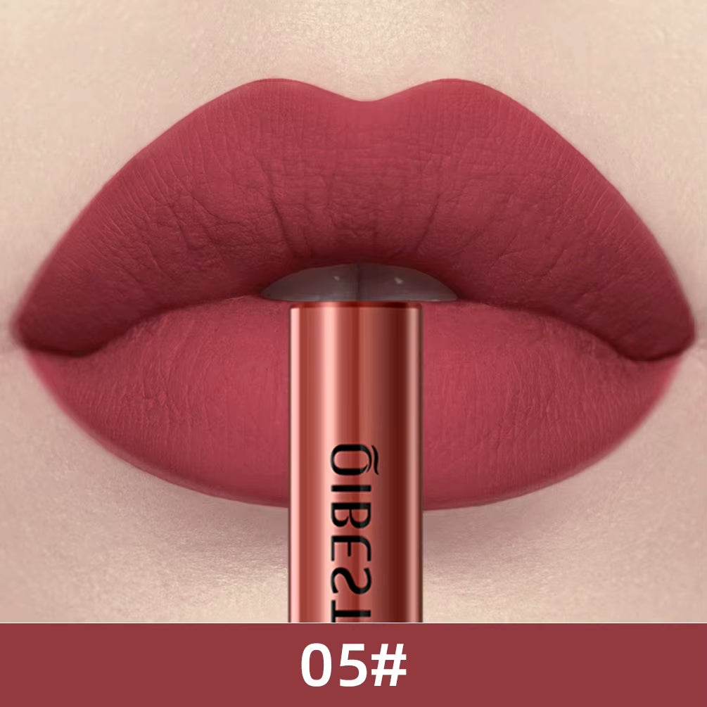 Long-Lasting Waterproof Matte Liquid Lipstick - Velvet Nude Red Tint Lip Gloss - Talin Store