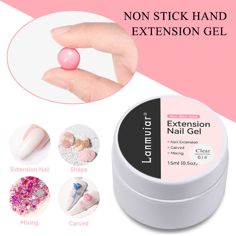 Non-Stick Hand Pinch Shaping UV Nail Extension