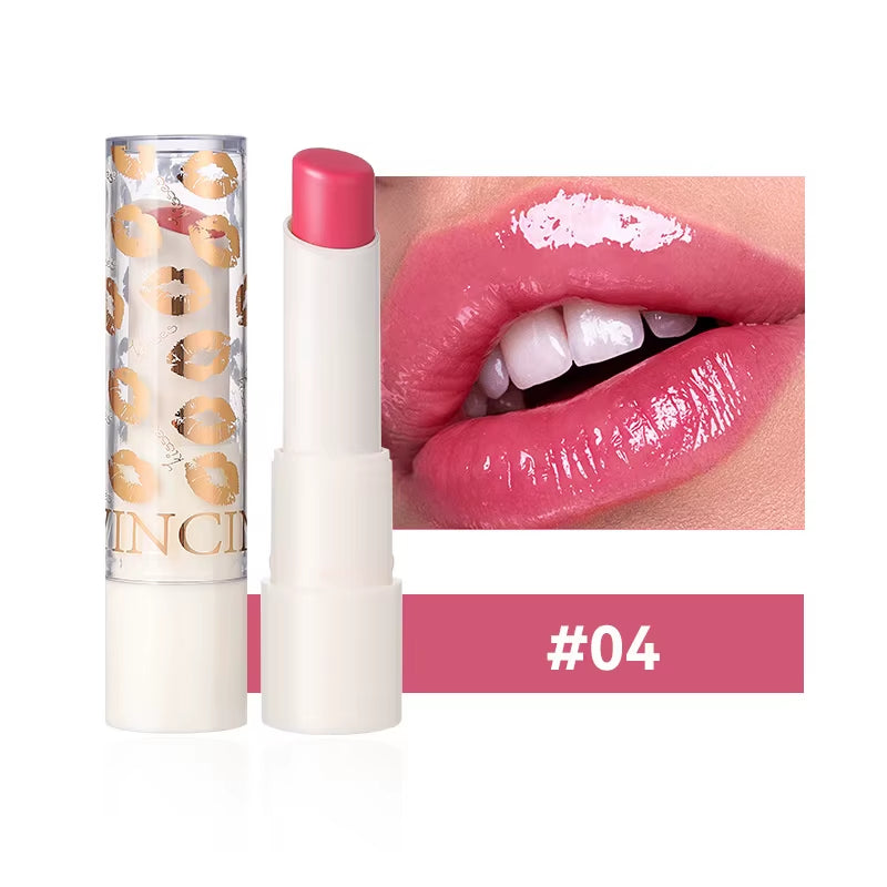 Vibrant Tinted Lip Glaze - Long-Lasting, Moisturizing, Waterproof Lipstick in 8 Stunning Shades - 02