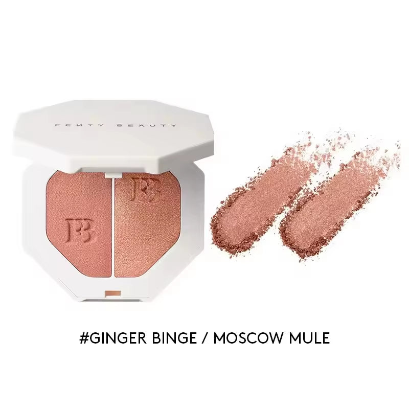 Fenty Beauty Loose Powder Oil-Control Waterproof Matte Setting Powder Makeup Shiny Highlighter Powder Lasting Natural Cosmetic