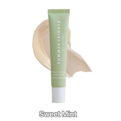 Summer Fridays Lip Balm - Moisturizing Mirror Lip Gloss with Vanilla Pink Sugar & Coffee Cake Scent - Sweet Mint