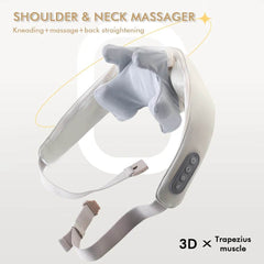 Ultimate Wireless Neck and Back Massager - Relaxing Shawl for Neck, Shoulder, and Trapezius Relief - Talin Store