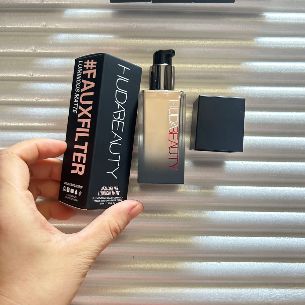 Fauxfilter Luminous Matte Foundation Liquid Foundation Moisturizing Make-Up Waterproof Long-Lasting Concealer Liquid Foundation