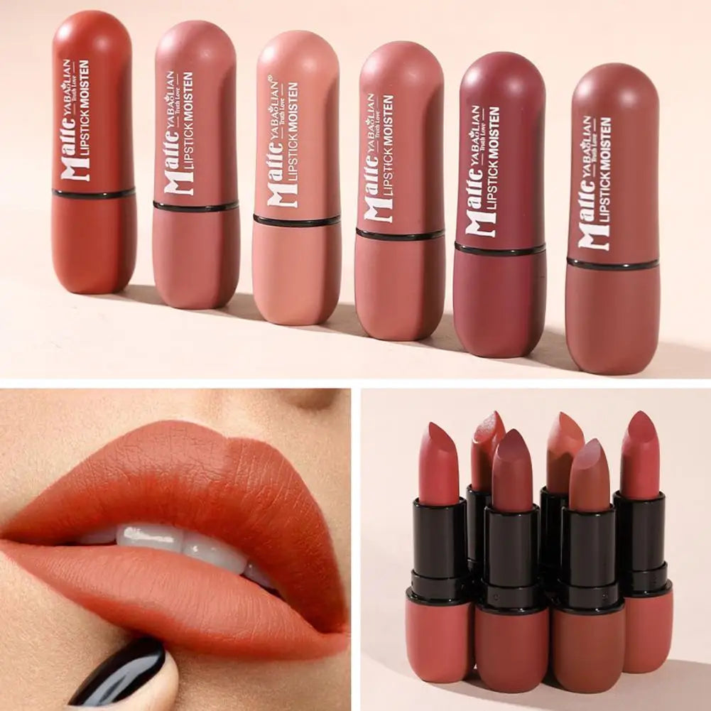Silk Touch Matte Lipstick for Women - Smooth, Non-Caked, Non-Greasy Lip Makeup - 3.5G A