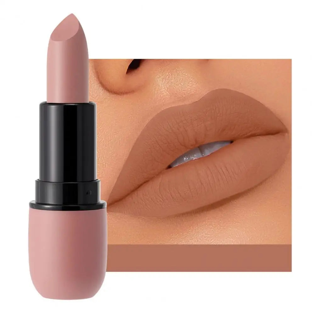 Silk Touch Matte Lipstick for Women - Smooth, Non-Caked, Non-Greasy Lip Makeup - 3.5G D