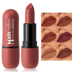 Silk Touch Matte Lipstick for Women - Smooth, Non-Caked, Non-Greasy Lip Makeup - 3.5G F