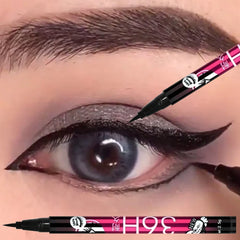 Ultra-Black Waterproof Tattoo Eyeliner Pen - Long-Lasting, Quick-Drying Eye Makeup for Bold Styles - 5Pcs