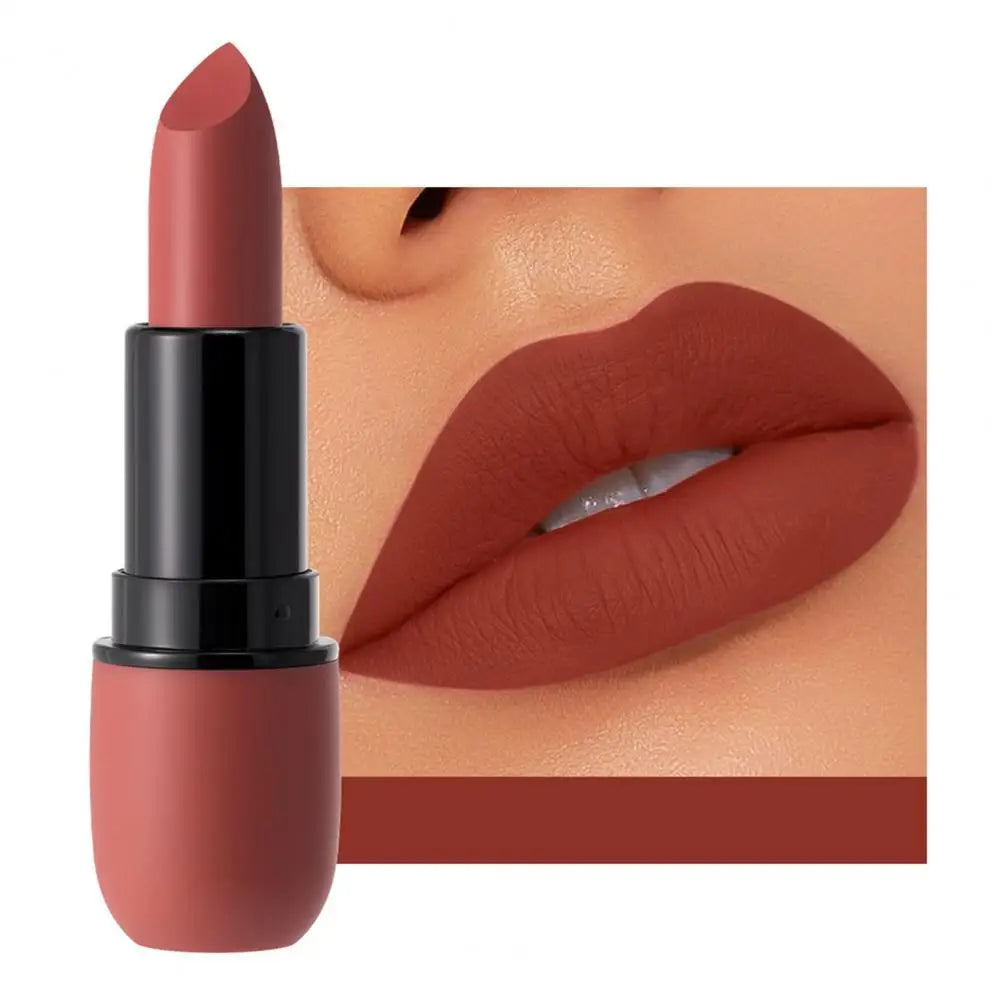 Silk Touch Matte Lipstick for Women - Smooth, Non-Caked, Non-Greasy Lip Makeup - 3.5G B