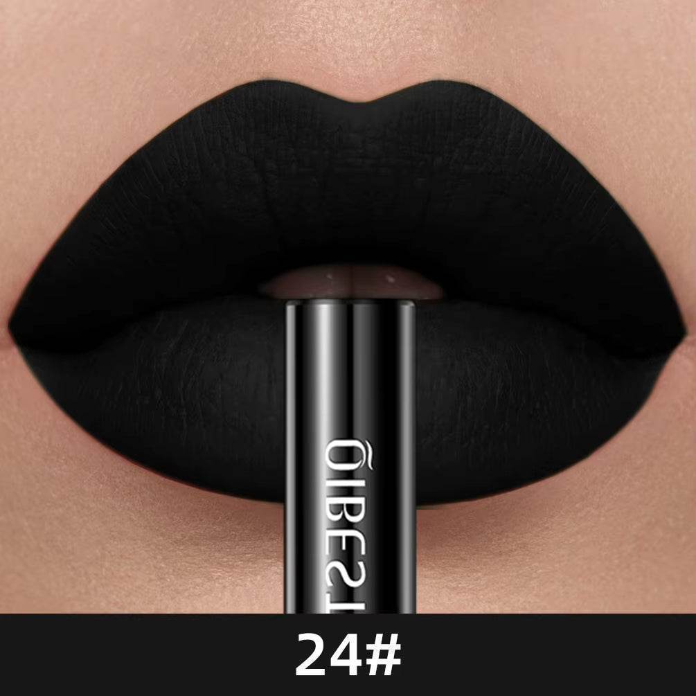 Long-Lasting Waterproof Matte Liquid Lipstick - Velvet Nude Red Tint Lip Gloss - Talin Store