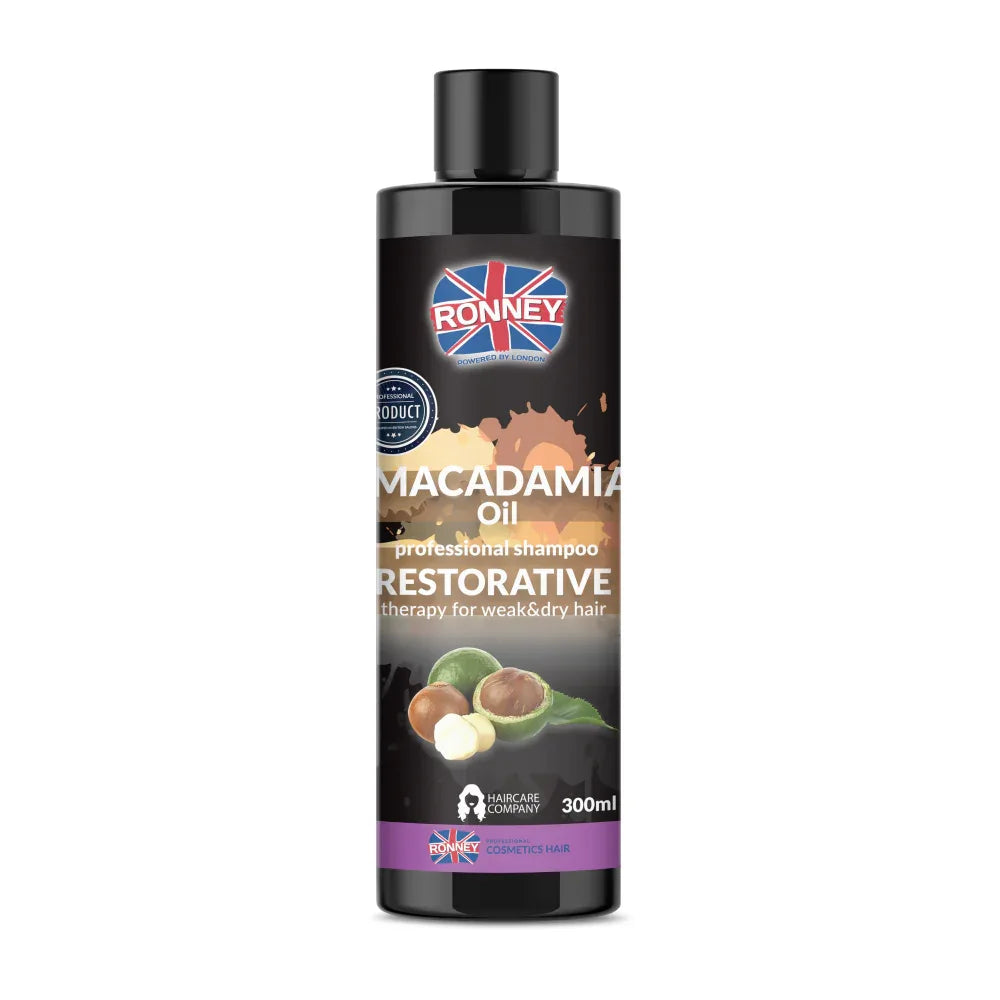 روني شامبو منشط للشعر بزيت المكاديميا - 300 مل - Talin Store