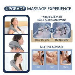 Ultimate Wireless Neck and Back Massager - Relaxing Shawl for Neck, Shoulder, and Trapezius Relief - Talin Store