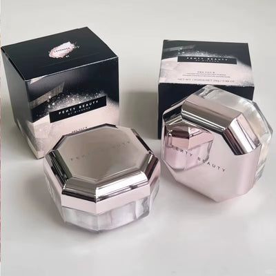 Fenty Beauty Loose Powder Oil-Control Waterproof Matte Setting Powder Makeup Shiny Highlighter Powder Lasting Natural Cosmetic