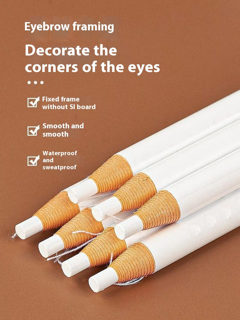 White Eyebrow Pencil Tattoo Makeup Special Design