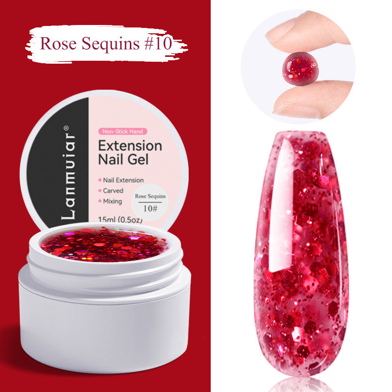 Non-Stick Hand Pinch Shaping UV Nail Extension