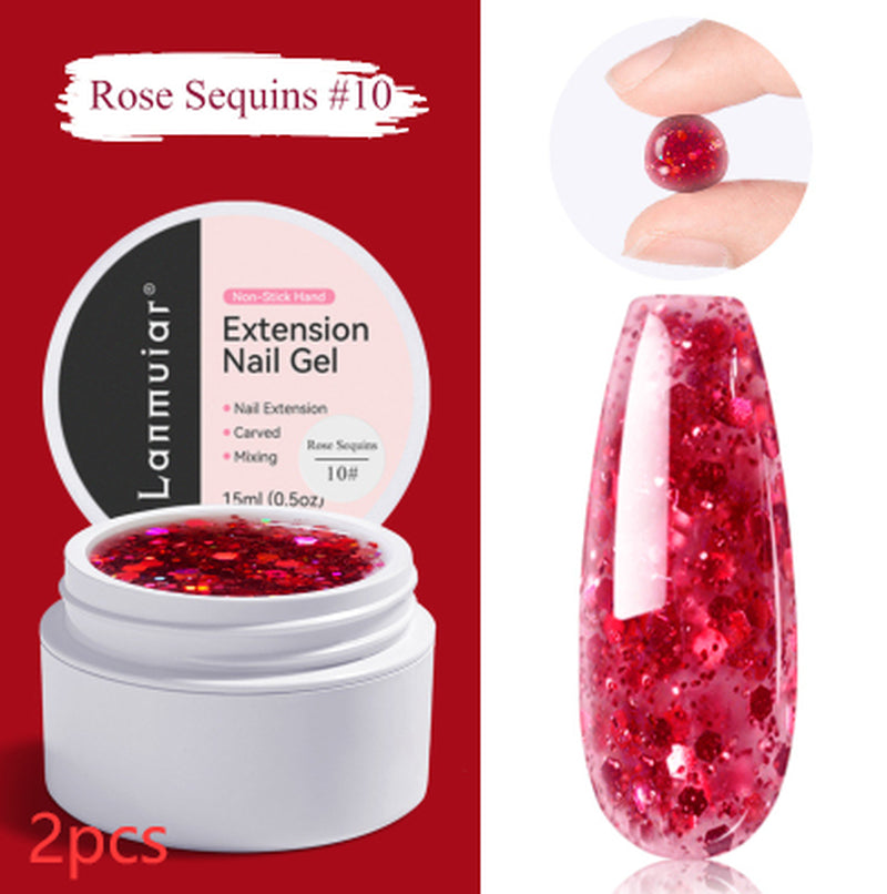 Non-Stick Hand Pinch Shaping UV Nail Extension