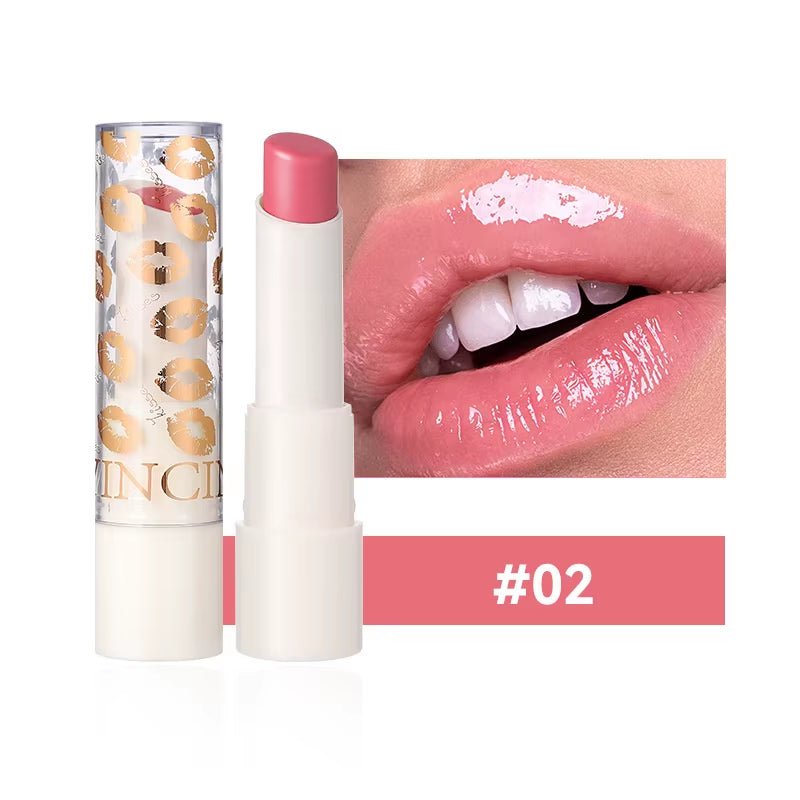 Vibrant Tinted Lip Glaze - Long-Lasting, Moisturizing, Waterproof Lipstick in 8 Stunning Shades - 05