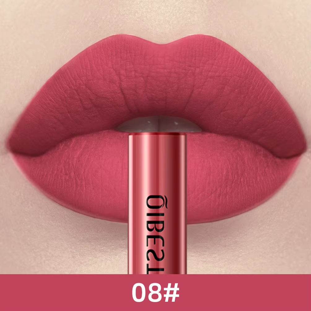 Long-Lasting Waterproof Matte Liquid Lipstick - Velvet Nude Red Tint Lip Gloss - Talin Store