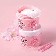 Blossom 40 Pads Day & Night Toning Cleansing Moisturizing Makeup Remover Pads