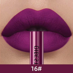 Long-Lasting Waterproof Matte Liquid Lipstick - Velvet Nude Red Tint Lip Gloss - Talin Store