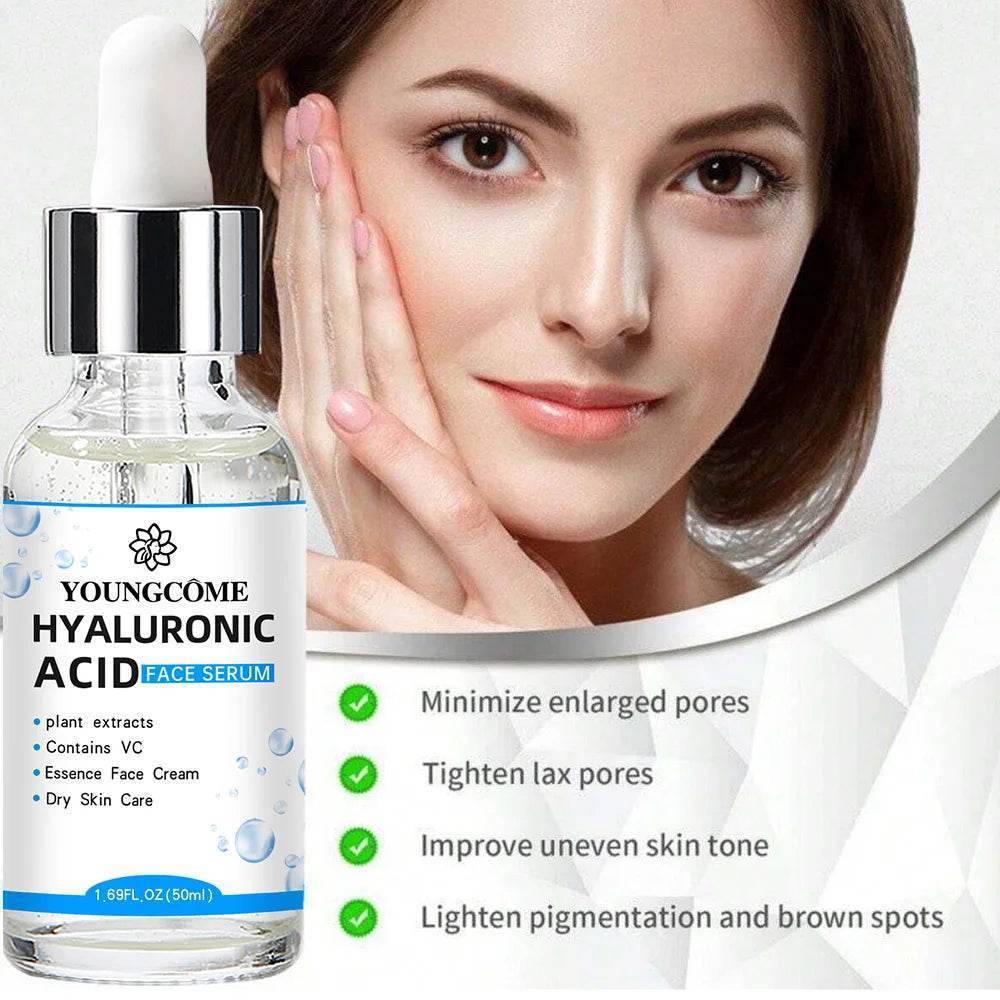 Hyaluronic Acid Facial Essence Deep Moisturizing Facial Skin Essence Korean Skin Care Products - Talin Store