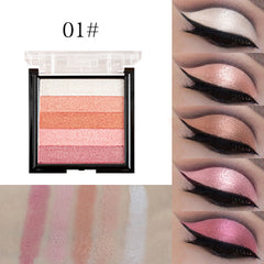 Highlight Eye Shadow Plate Three-Dimensional Brightening and Repairing - 12G / 06 Style