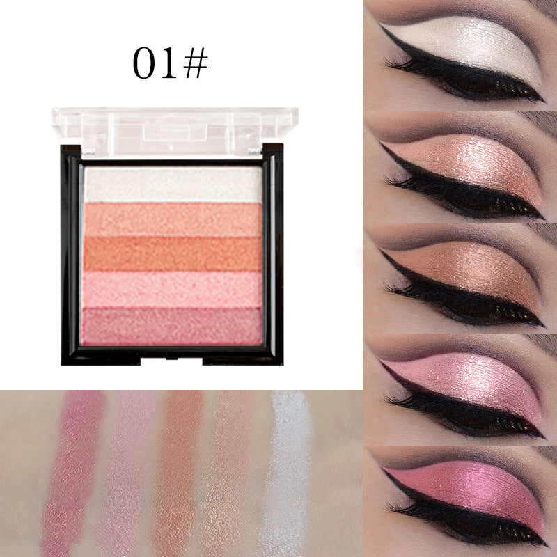 Highlight Eye Shadow Plate Three-Dimensional Brightening and Repairing - 12G / 03 Style