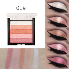 Highlight Eye Shadow Plate Three-Dimensional Brightening and Repairing