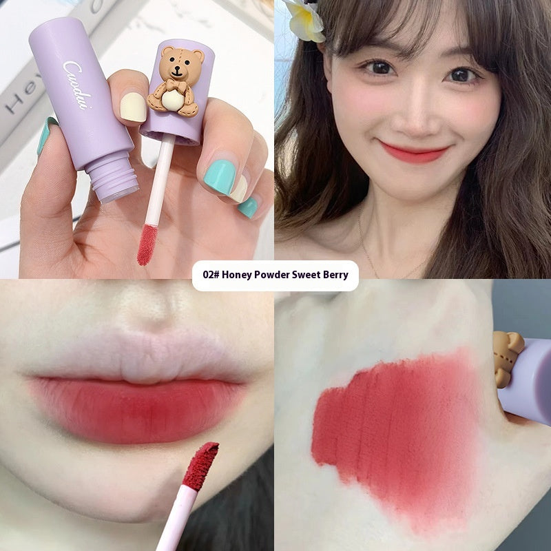 Velvet Matte Lip Mud Matte - 01 Milk Tea Peach