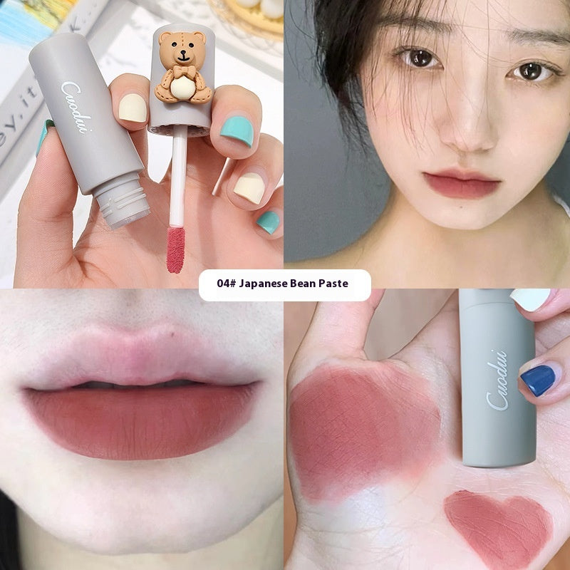 Velvet Matte Lip Mud Matte - 01 Milk Tea Peach