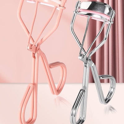 Natural Curling Eyelash Curler with Comb Girls Eyelash Beauty Auxiliary Tools Portable Wide Angle Eyelash Curler