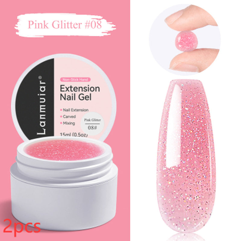 Non-Stick Hand Pinch Shaping UV Nail Extension