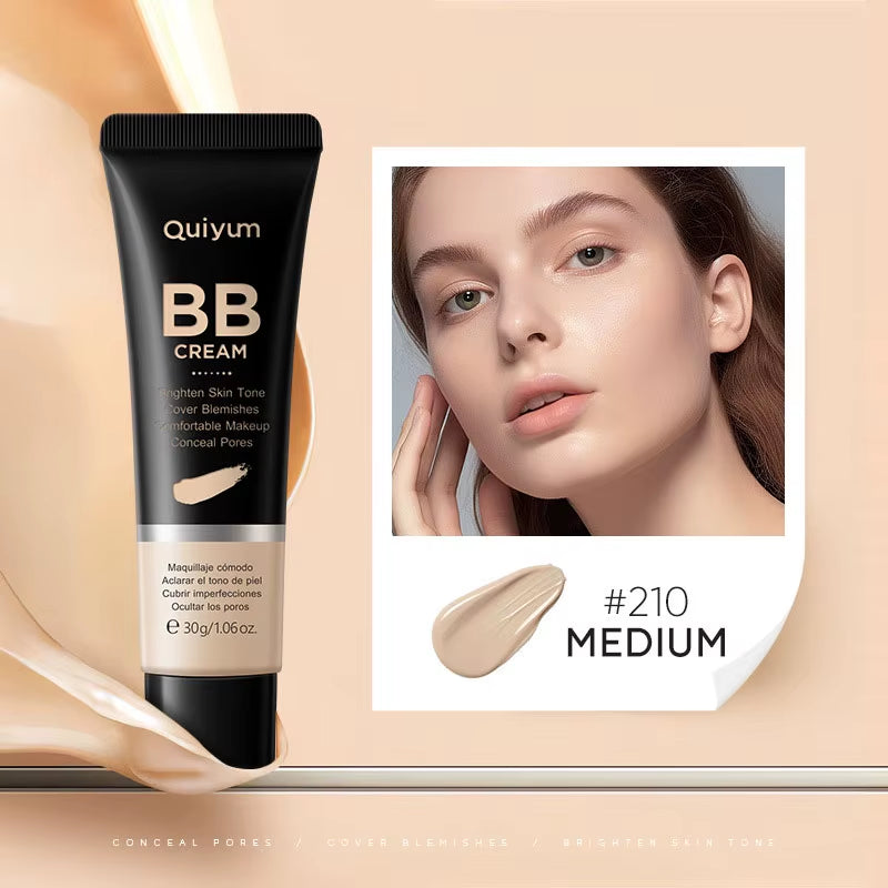 Ultimate High Coverage BB Cream: Waterproof Foundation & Concealer for Radiant, Long-Lasting Makeup - 480-Coffee