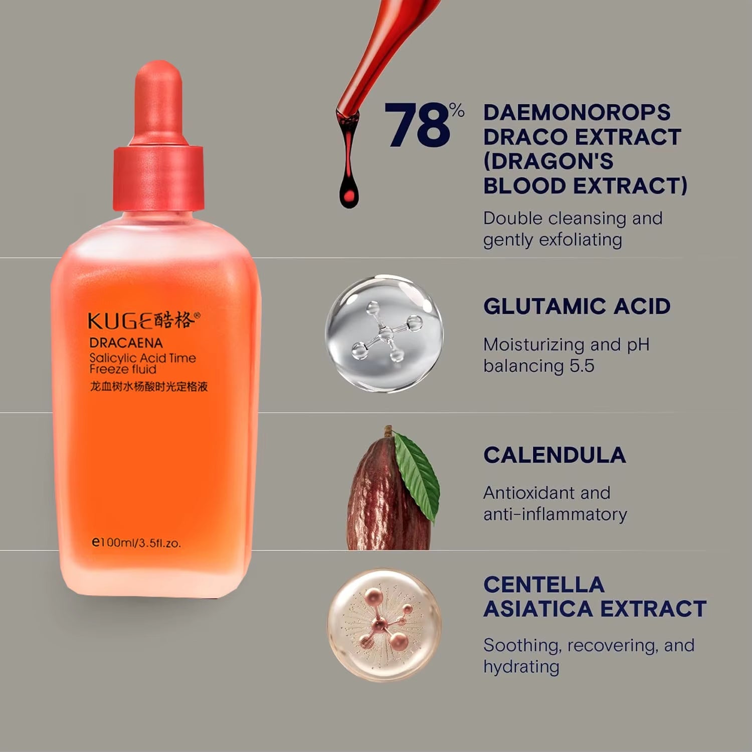 Revitalize Your Skin with Dragon Blood Anti-Aging Serum - Firming, Lifting & Brightening Moisturizer - 3 Pieces / 30Ml