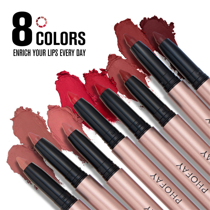 PHOFAY MATTE LIP LINER LIPSTICK PEN - Set