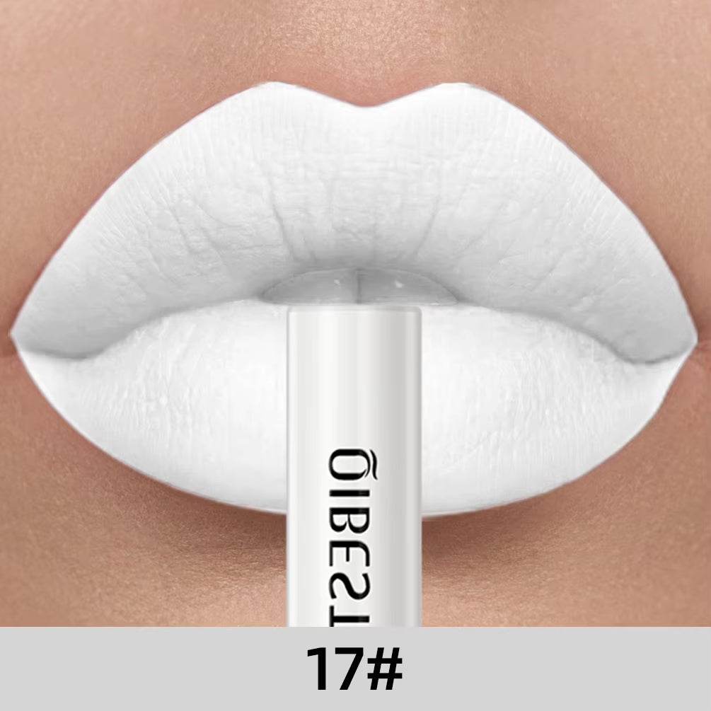 Long-Lasting Waterproof Matte Liquid Lipstick - Velvet Nude Red Tint Lip Gloss - Talin Store
