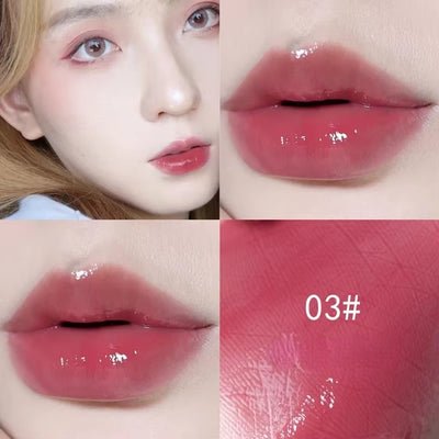 5 in 1 Matte Lipstick Velvet Sexy Red Lip Tint Long Lasting Non-Stick Cup Lip Gloss Set Lip Oil Female Makeup Women Cosmetic Kit